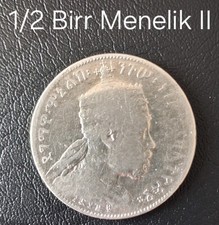 MONETA ETIOPIA 1/2 BIRR