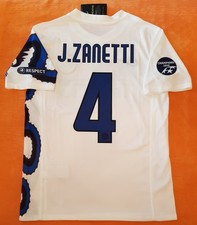 Maglietta Calcio Zanetti Inter Milan Triplete Champions League 2011 Away Shirt