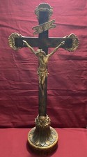 Large Wooden Altar Crucifix