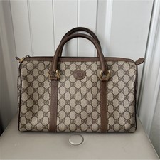 Vintage Gucci GG Brown Satchel