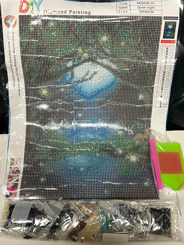 12x16 pollici quiet night - pollici,