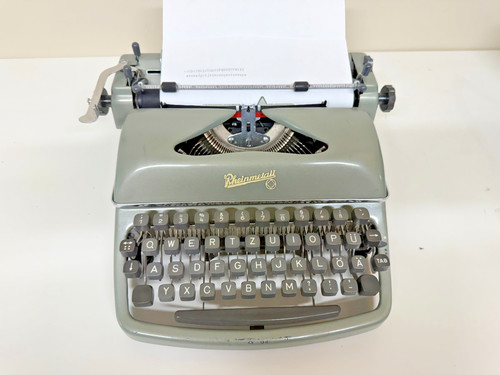 Macchina scrivere portatile - da,
