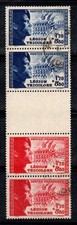 Francia 1942 Yv. 565-566b Timbrato 100% Legione Tricolore