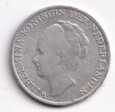olanda - 1 gulden 1944- Wilhelmina