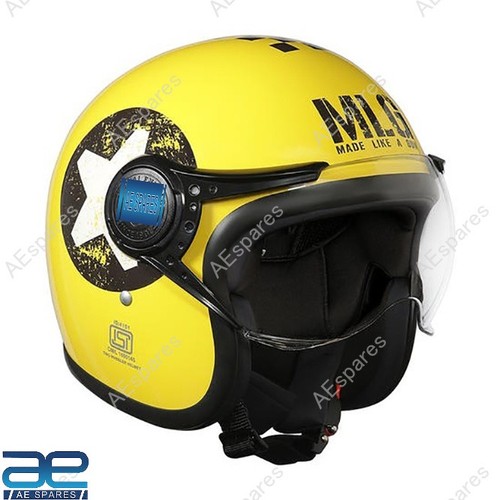 Casco jet open face - open,