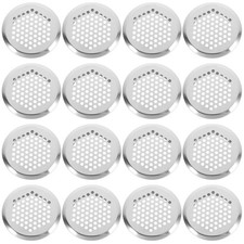  20 Pcs Bocchette Aria Copertura Rotonda Dello Sfiato Rete Di Ventilazione