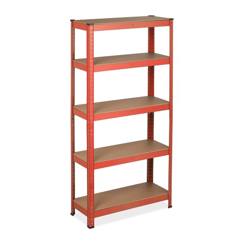 Scaffale acciaio rosso - scaffale,