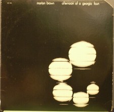 DISCO IN VINILE-MARION BROWN-AFTERMOON OF  A GEORGIA FAUN-ECM 1004
