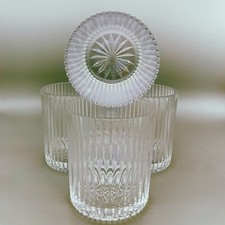 Set di 4 bicchieri trasparenti