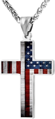 Collana con ciondolo - , croce