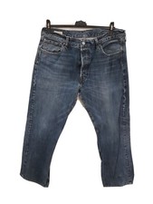 Levi's levis 501 big E jeans uomo men blu  blue tg 50 size 36  jacket vintage 