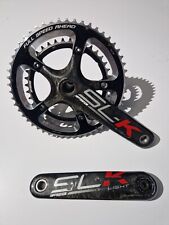 Guarnitura FSA SL-K Light Carbon, 172,5mm, 39/53T, asse 22mm, buone condizioni!