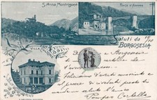 BORGOSESIA -S.ANNA MONTRIGONE-VILLA CALZONE- PONTE D' AGNONA-VEDUTINE