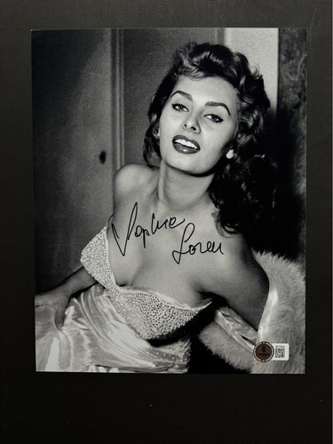 Foto sophia loren autografata - foto,