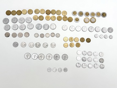 Lotto monete lire - lotto, 98