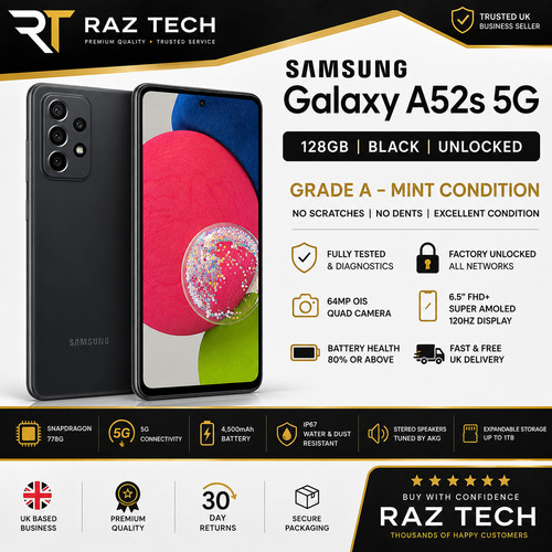 Samsung galaxy a52s - a52s, 128gb