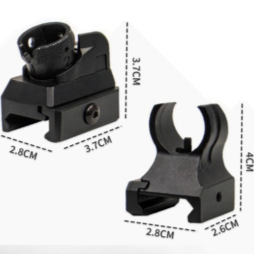 Set mirino anteriore - , e