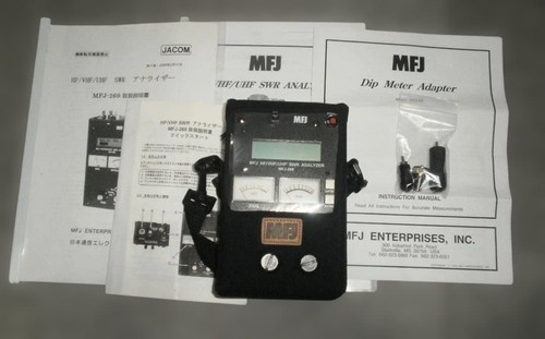 Mfj 269 swr antenna analyzer - swr,