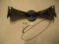 HAMMOND ORGAN PARTS: Rotore corno superiore Leslie OEM vintage con cintura e tenditore