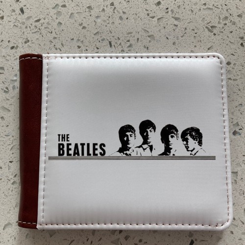 The beatles card faux - card, leather