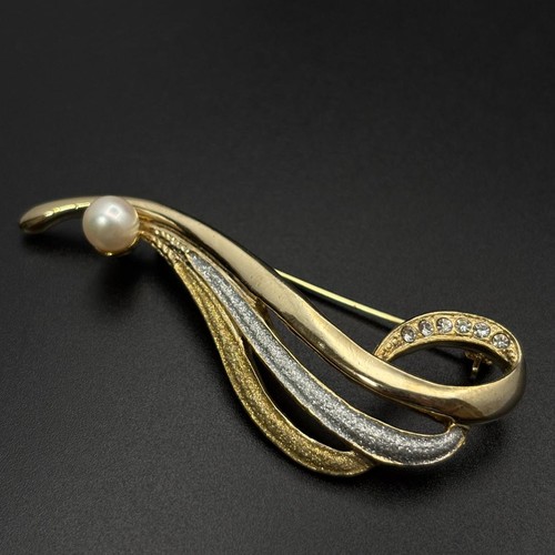Spilla vintage oro con - vintage,
