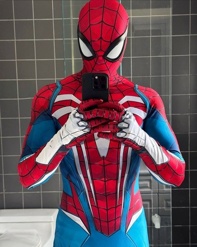 Costume tuta spiderman rivals - spiderman,