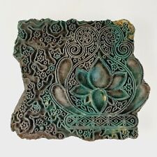 Blocco stampa legno teak