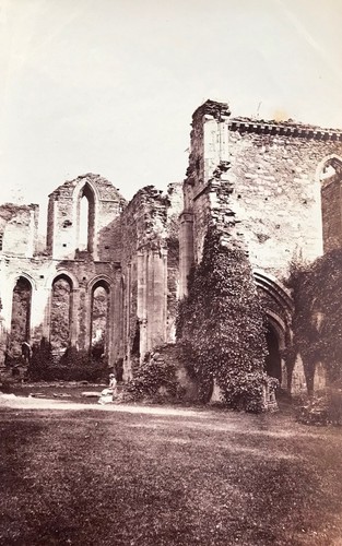 Albumen print valle crucis - albumen,