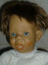 POUPEE EXPRESSIVE FALCA BEBE CARACTERE ESPAGNOLE  POUPON BAIGNEUR MUNECA DOLL