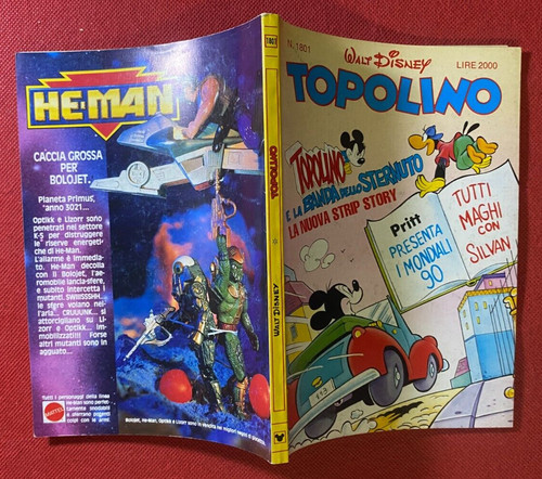 Topolino 1801 - topolino, (3-6-1990)