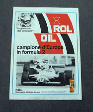 G227-Advertising Pubblicità - 1982 - ROL OIL RAFFINERIA OLII LUBRIFICANTI