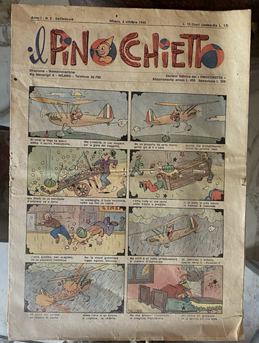 Fumetto il pinocchietto - [fumetto],