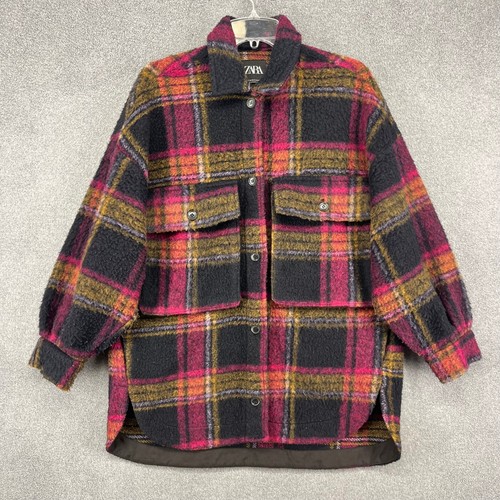 Zara giacca oversize quadri - zara,