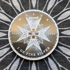 Moneta 5 euro croce Malta