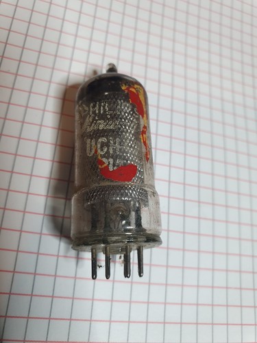 Valvola radio epoca uch42 - valvola,