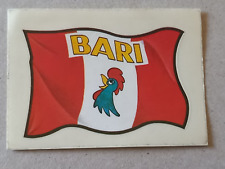 PANINI SUPERCALCIO 1985/86 BANDIERA CON VELINA * BARI * FIGURINA N. 5