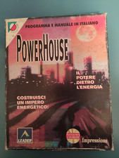 PC CD-ROM POWER HOUSE PAL ITALIANO BIG BOX ☆