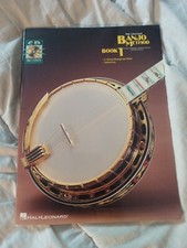 Banjo Method. Book 1 By Hal Leonard. 5 String Bluegrass Style. Tablature + CD