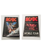 Lot x 2 AC/DC Tour Programmes
