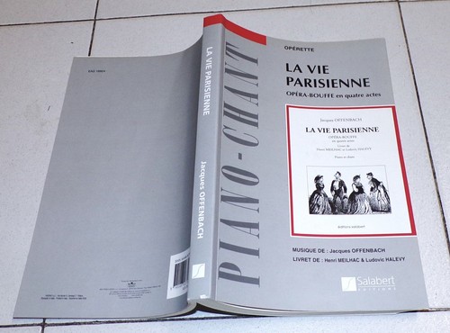 Spartito jacques offenbach - spartito,