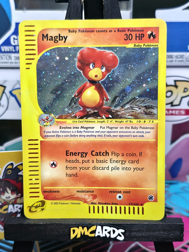 Pokemon magby 165 holo - pokemon, 17/165