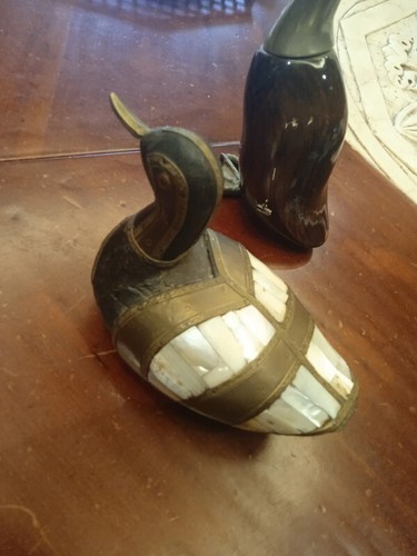 Anatra vintage legno - vintage, in