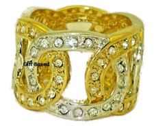 Anello Eternity a fascia in