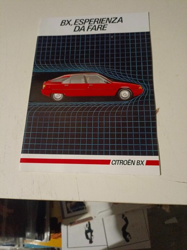 Depliant citroen - citroen, bx