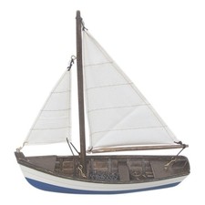 Barca Da Pesca In Legno 19,5 X