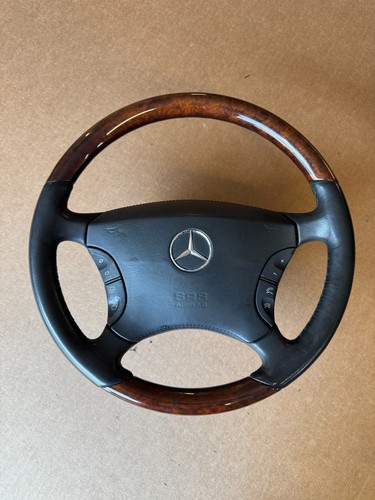 Volante mezzo legno - , nero