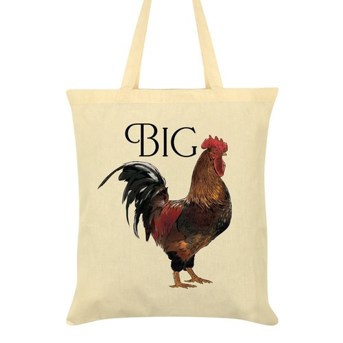 Borsa tote big cock - tote, cream