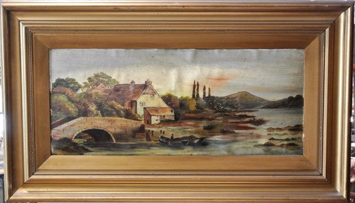 Quadro olio tela - su,