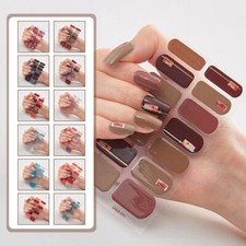 1 Foglio Adesivi Nail Art Gel