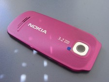 Back cover guscio scocca copri batteria originale Nokia 7230 slide rosa